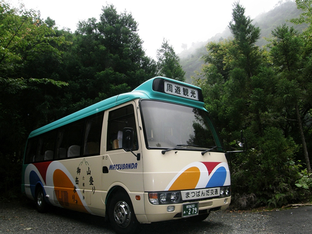 定期観光バスやくざる号